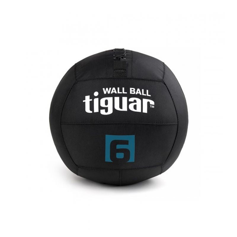 Tiguar wallball medicine ball 6 kg fekete kiegészítő TI-WB006