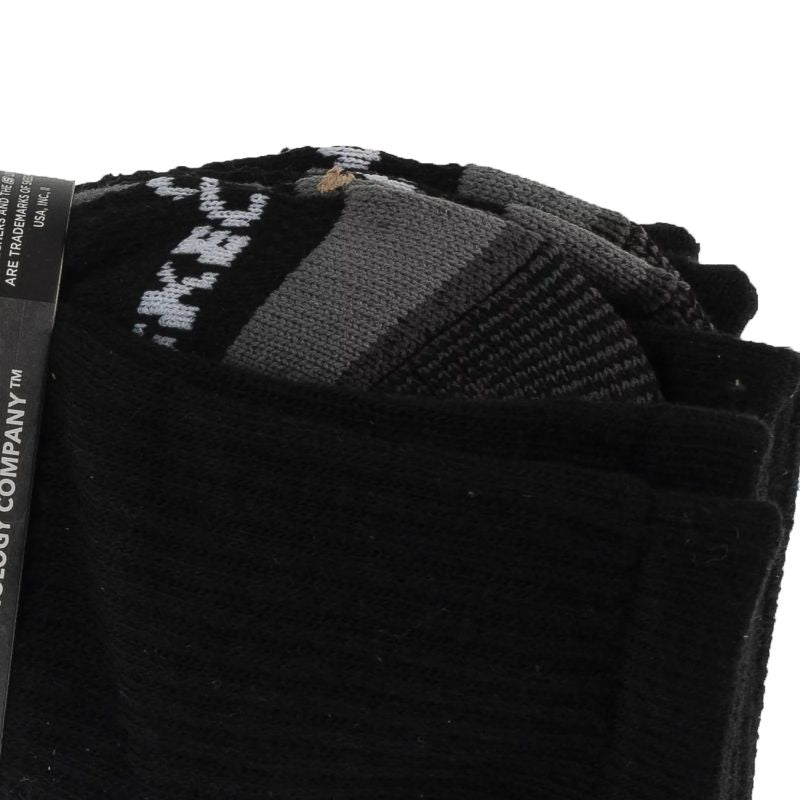 Skechers 3pk Mens 1/2 Terry Work Socks S106859-BLK fekete utcai cipő