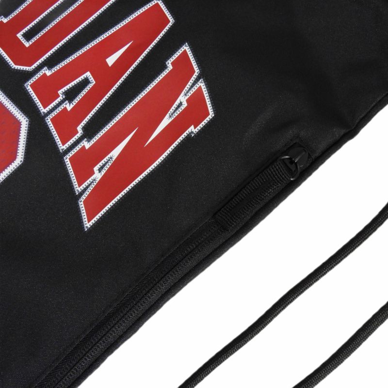 AIR Jordan Jersey Gym Sack Black - uniwersalny hátizsák