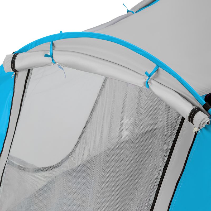 Nc3043 Blue Nils Self-Putting Beach Tent kék hátizsák