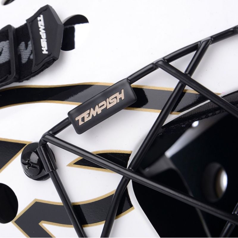 Tempish gate mask. floorball Class czarny masks, protectors and knee pads