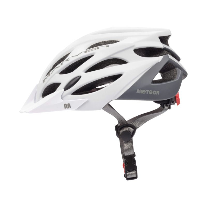 Meteor Marven Helmet L 58-61 cm white- szürke kiegészítő 24725