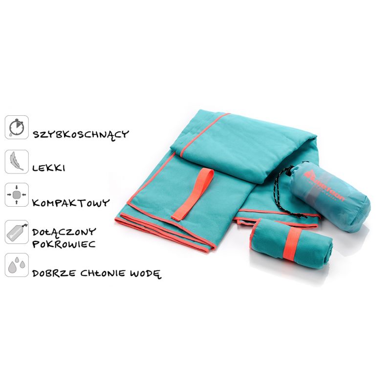 Meteor XL towel 110 x 175 cm black uniw towels