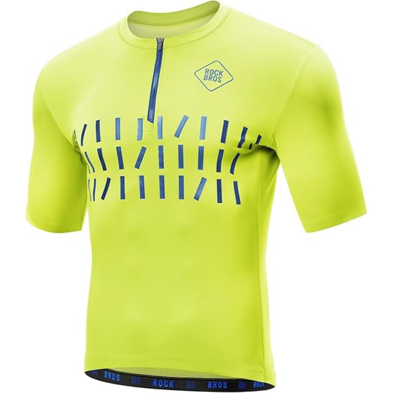 Rockbros Men's Fluorescent Cycling Jersey
