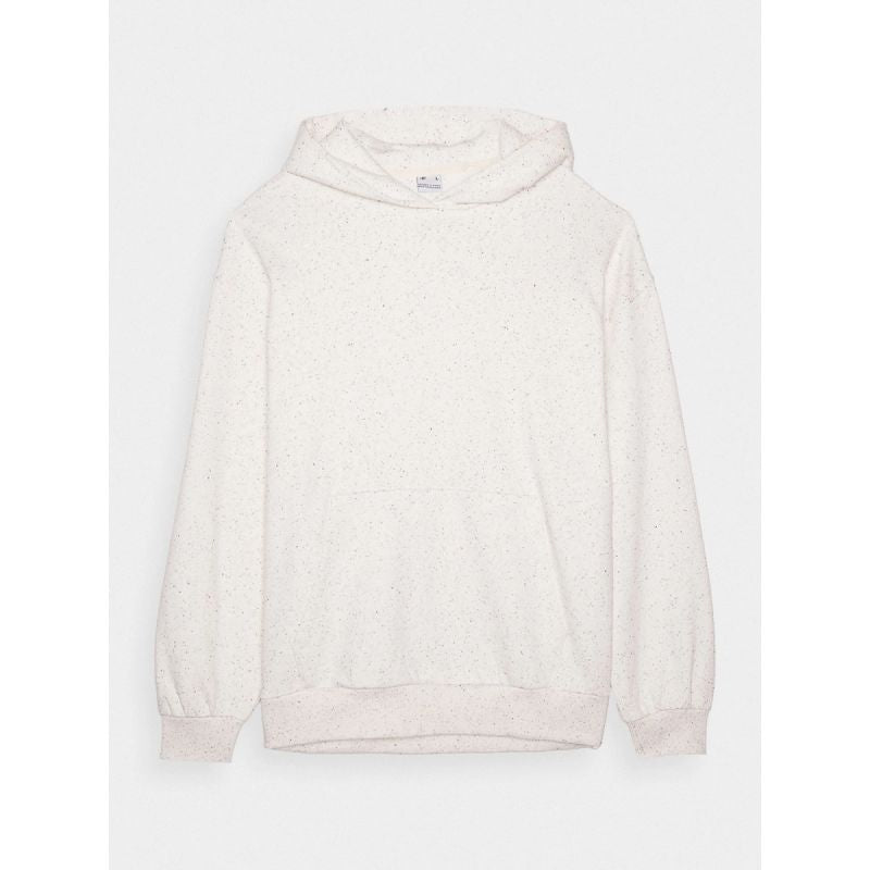 Men's sweatshirt with hood, open, 4F 4FWAW24TSWSM1310-11S kapucnis pulóver