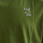 MAISON KITSUNE X PUMA T-shirt Rifle Green - zöld póló