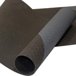 Enero Fit Anti-Slip Tpe Yoga And Fitness Mat, Gray-Black fekete mats, training equipment