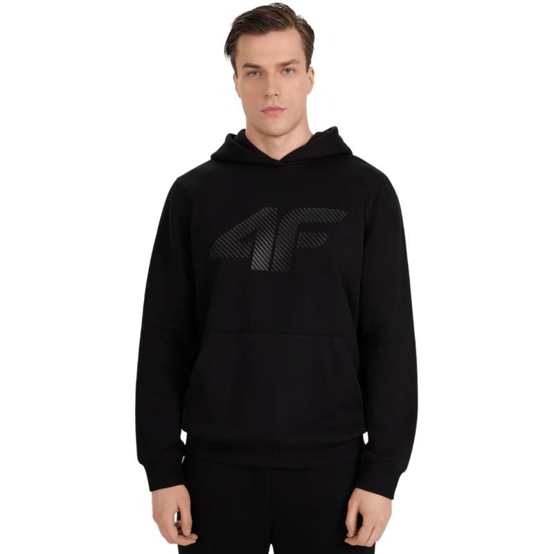 4f Men's sweatshirt M1766 deep black 4FWMM00TSWSM1766 20S General