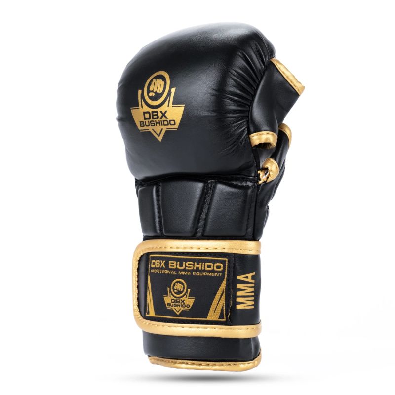 DBX Bushido MMA Sparring Gloves - Master Gold - Valor Series arany kesztyű