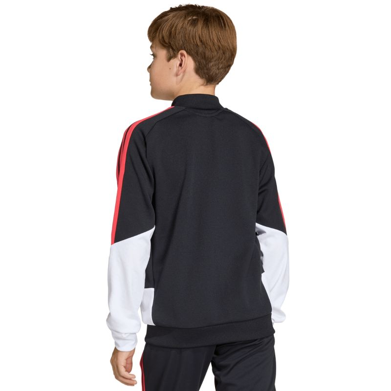adidas Tiro 26 Competition Training Kids' Sweatshirt Black, White, and Red KC3791 116 cm pulóver