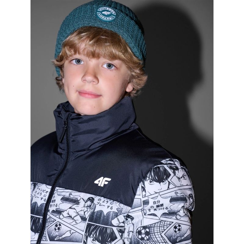 Boy's down with synthetic filling 4F 4FJRAW25TDJAM0749-10A kabát