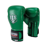 MASTERS FIGHT EQUIPMENT RBT-GREENSTRIKE Leather Boxing Gloves 12 oz Green zöld kesztyű 012310-12