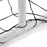 Meteor soccer goal with target mat cm uniw training equipment