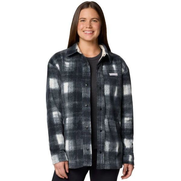 Columbia Benton Springs Fleece Shirt Jacket II 2085661191 Gray L Ruházat