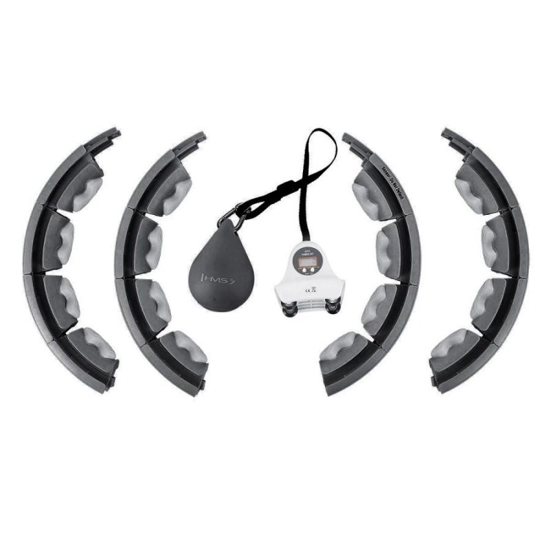 HMS HHW06 Hula Hoop with Studs, Weight and Counter, Black fekete póló 17-44-562