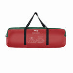 Nils Extreme NILS CAMP Rocker camping tent for 3 people, green and red piros tourist equipment