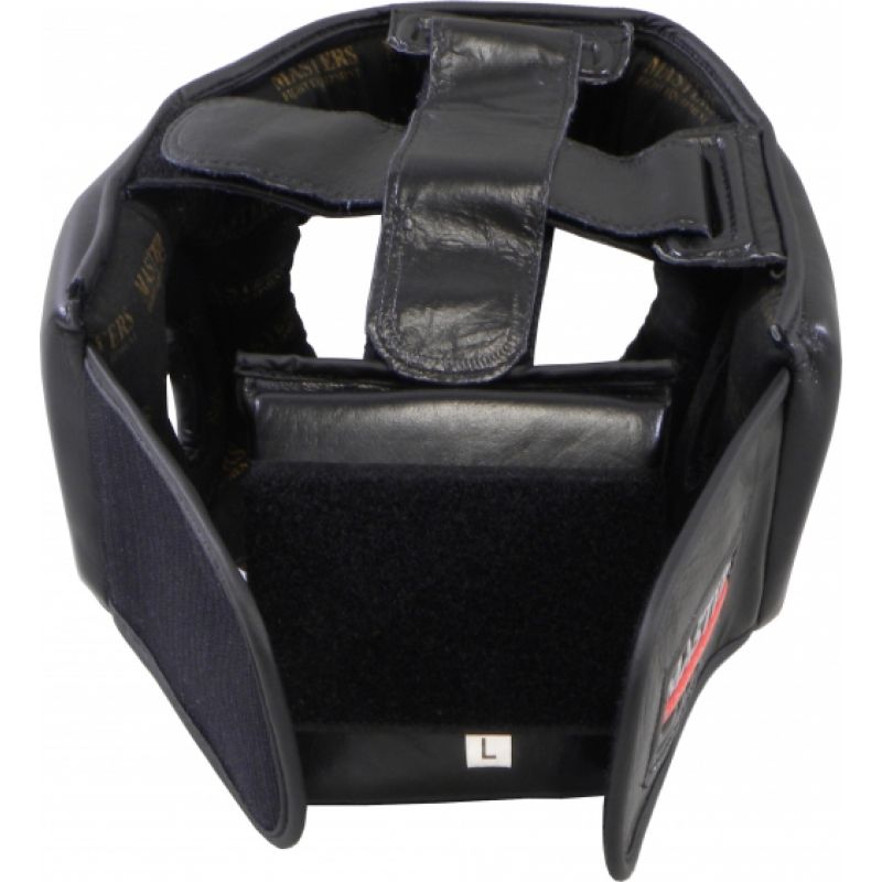 Inny Masters Kt-Professional Boxing Helmet fekete helmets, protectors and knee pads, martial arts equipment 02477-M