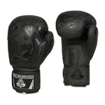 DBX Bushido 8oz Boxing Gloves - Black Dragon - Valor Series fekete kesztyű