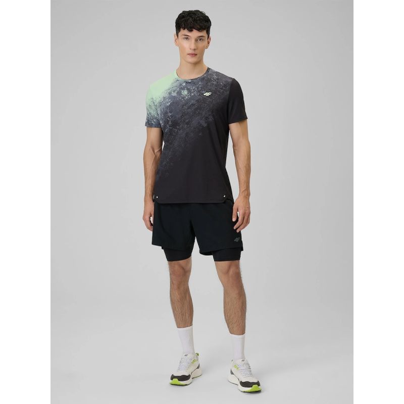 4F Men's quick-drying regular training T-shirt póló