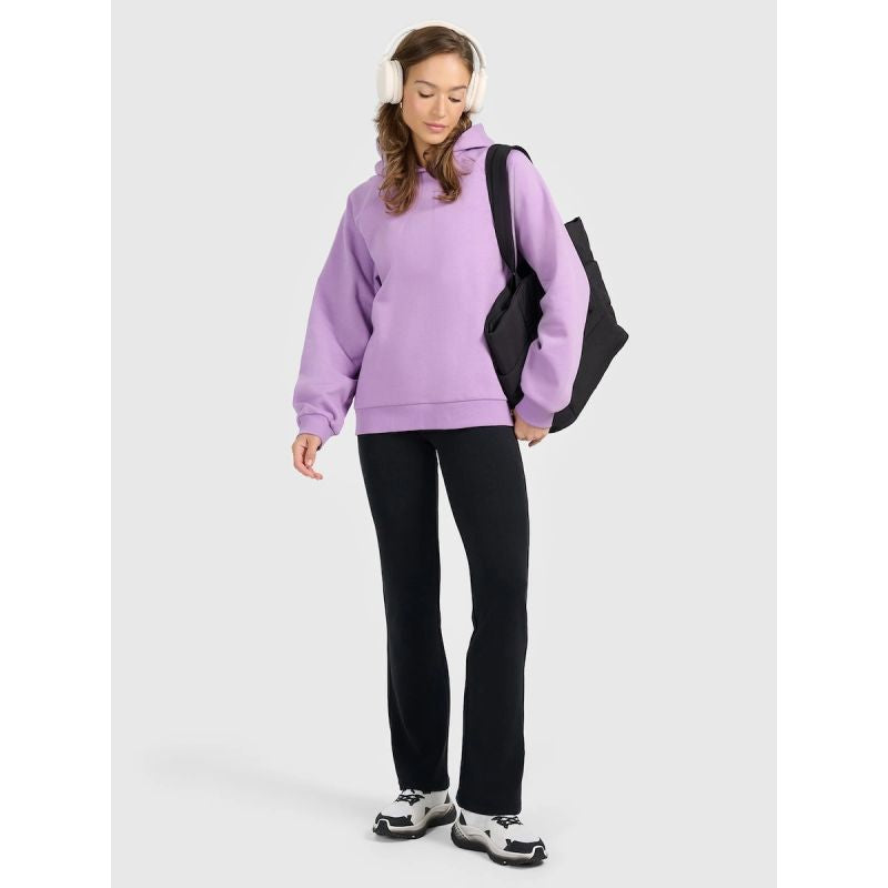 Women's sweatshirt with hood, open, 4F