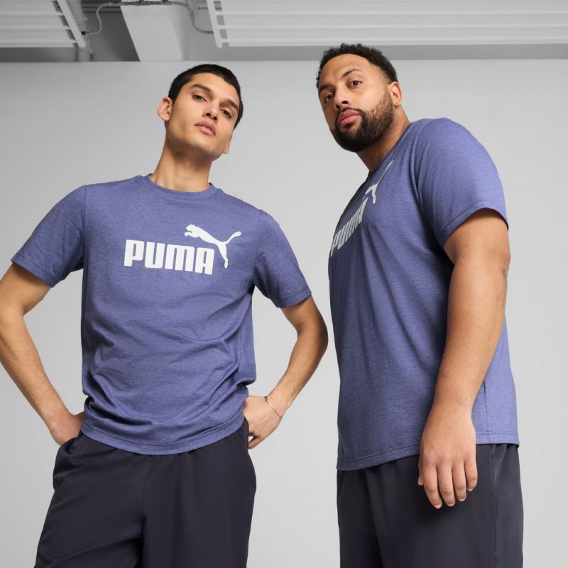 Puma Ess No.1 Logo Heathear Tee M 682551 46 Póló