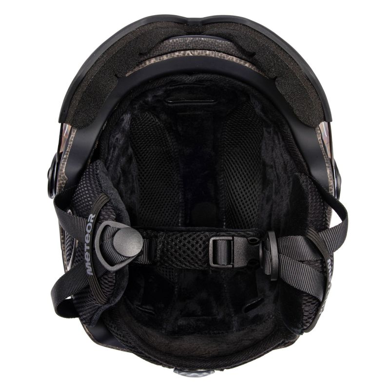 Meteor Holo XL Ski Helmet 61-63 cm Black