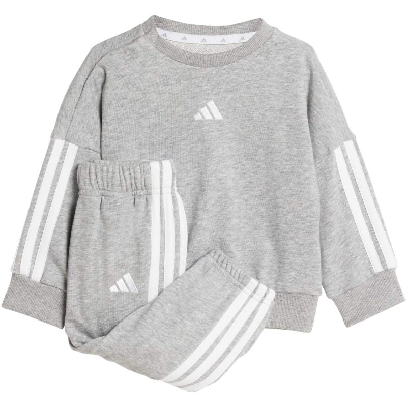 adidas Essentials Joggers Gray JV9852 Kids Tracksuit