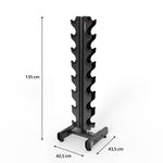 HMS Str36 Vertical Semi Commercial Weight And Dumbbell Rack póló 17-62-123
