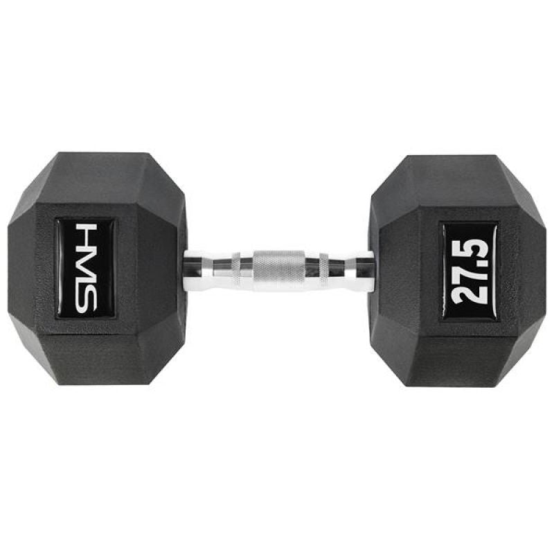 HMS HEX PRO dumbbell 27.5 kg szürke póló 17-66-122