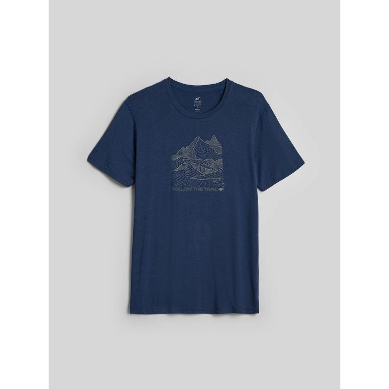 4F Men's trekking t-shirt made of bamboo fiber férfi póló 4FRAW26TFTSM2963-32M