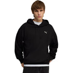 Puma ESS Elevated Relaxed Hoodie Men's 692019 fekete kapucnis pulóver