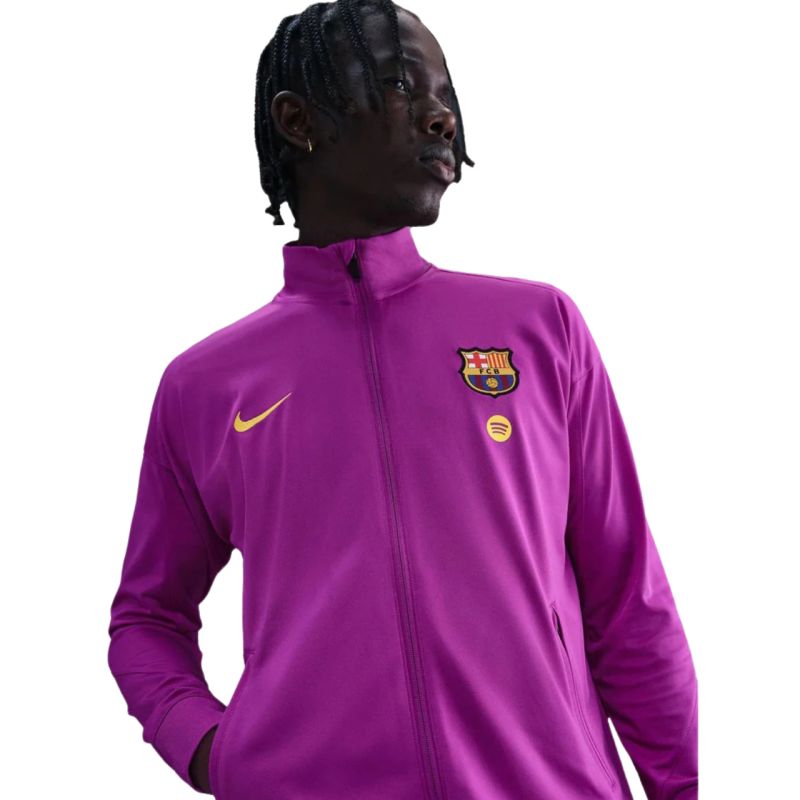 Nike FC Barcelona Strike Men's Tracksuit Purple and Navy kék nadrág HJ6974552
