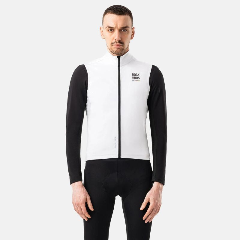 Rockbros ROAD TO SKY windproof vest insulated L - white l \ biały vests