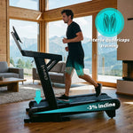 HMS Treadmill With Bi-Directional Incline Adjustment póló 17-19-070