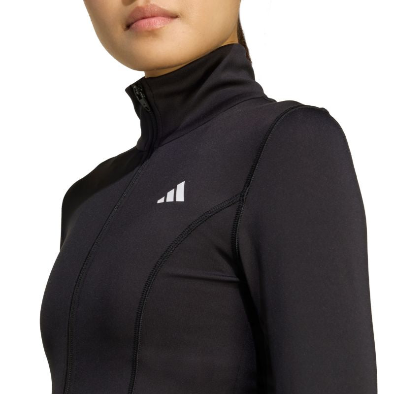 adidas Optime Essentials Full-Zip Women's Sweatshirt Black