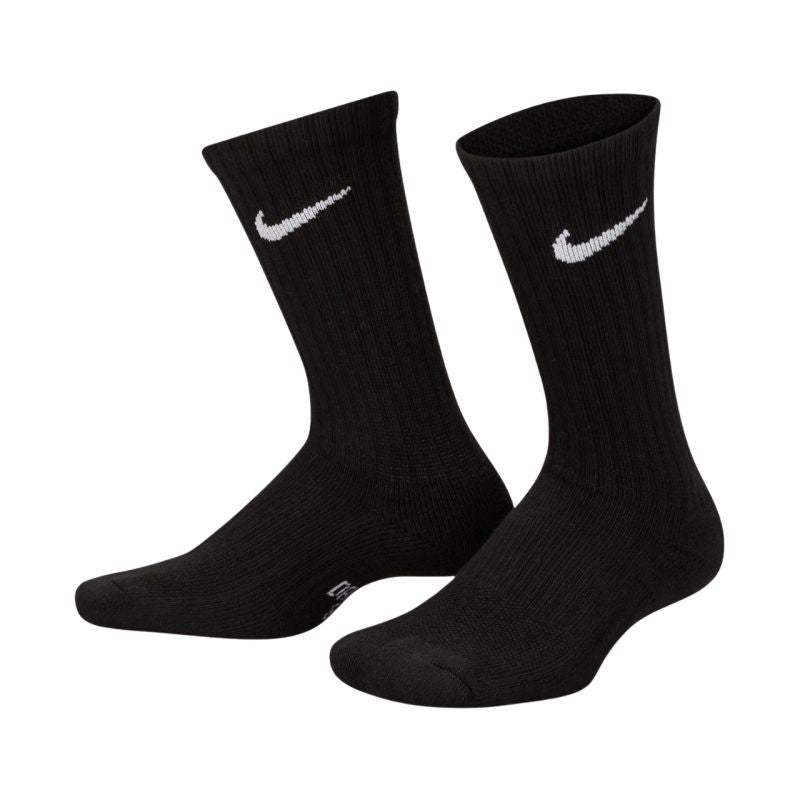 Nike Everyday Cush Crew Kids Socks 6 Pairs fekete zokni