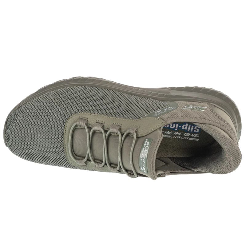 Skechers Slip-Ins: Bobs Squad Chaos - Tough Walk 118303-OLV zöld utcai cipő