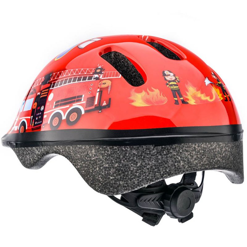 Meteor KS06 Firetracker bicycle helmet size S 48-52 cm Jr fekete helmets