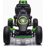 Enero 18 Pedal Go-Kart Black And Green zöld toys