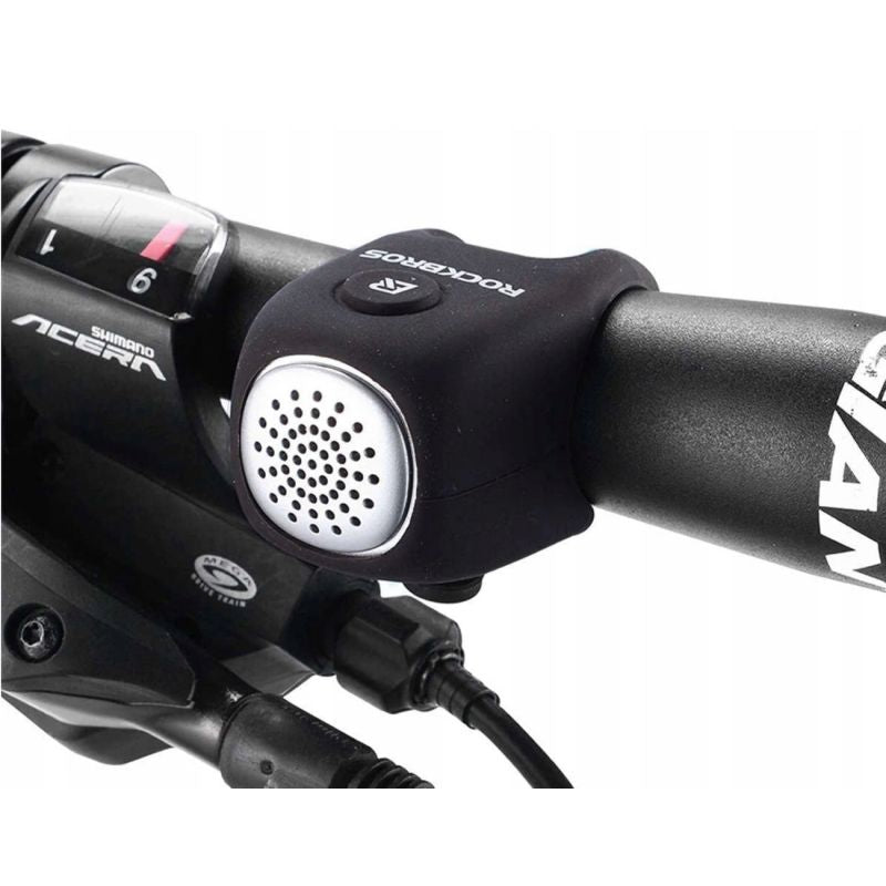 Rockbros electronic bicycle bell - black
