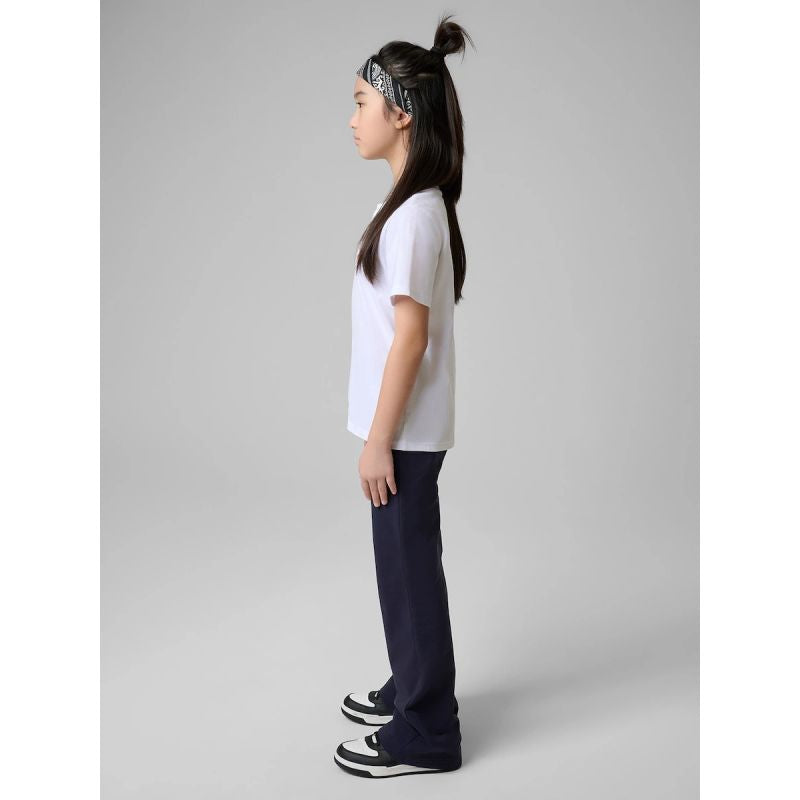 Girls' sweatpants with flared legs 4F