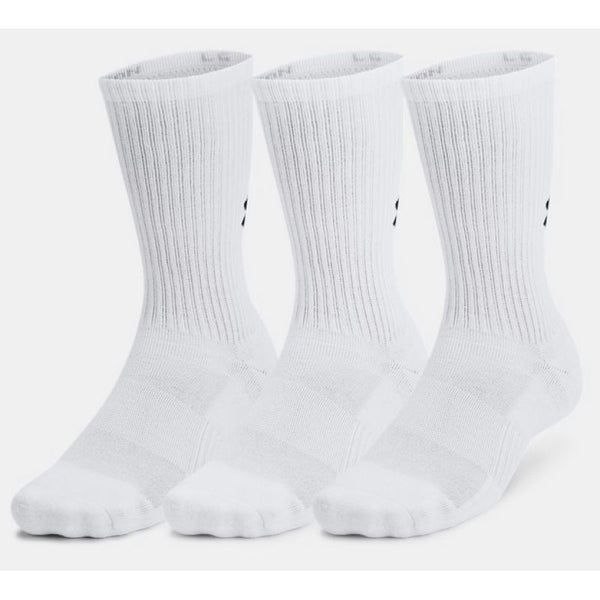 Under Armour TC 3pk Crew Socks 1386311 100 Zokni