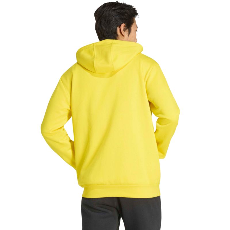 Men's adidas Entrada 26 Full Zip Hoody Yellow KF8964 sárga kapucnis pulóver