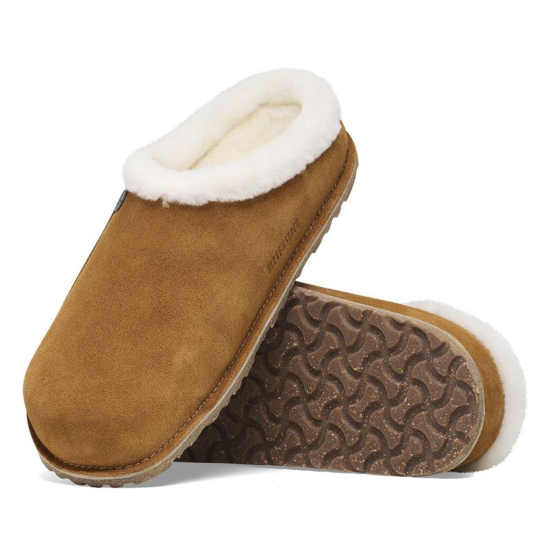 Birkenstock Zermatt Premium Shearling LEVE Mink LAF Flip-Flops Standard Foot (1023161) Kiegészítő