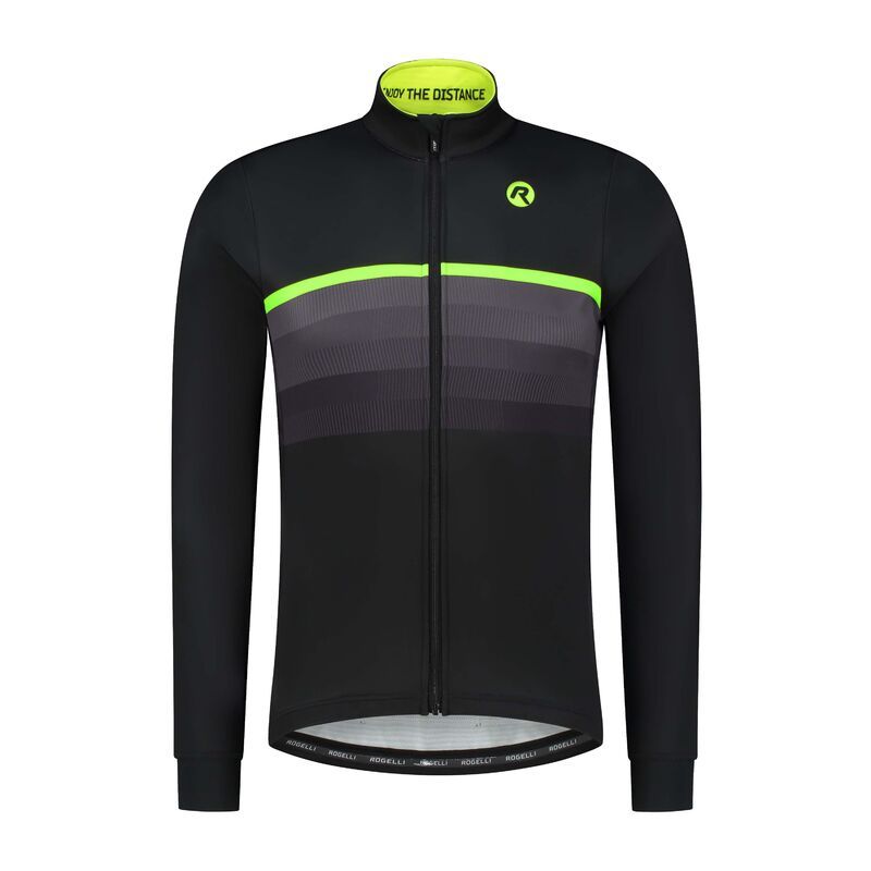 Rogelli HERO II winter black-fluorescent 2XL fekete dzseki