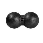 HMS Double Massage Ball / Duo Ball BLM02 8*16CM fekete edzéssegítő 17-42-024