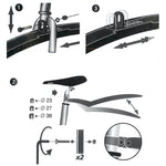 Dunlop 24-26 Inch Mtb Fender Set készlet GSP-65618