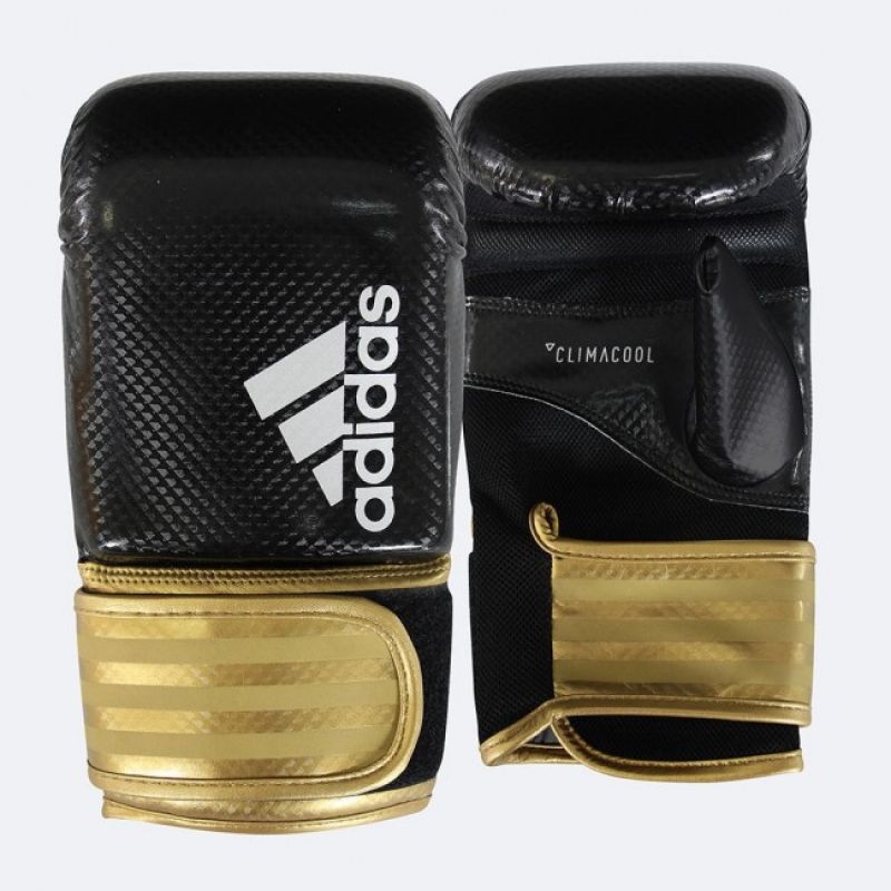 adidas HYBRID Bag Glove 75 black and gold General