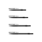Harrows QUICK POINT sharp steel tips - HM GRIP black 40 mm dart felszerelés
