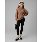 4F Women's loose sweatshirt with hood pulóver